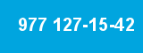 977 127-15-42 977 127-15-42